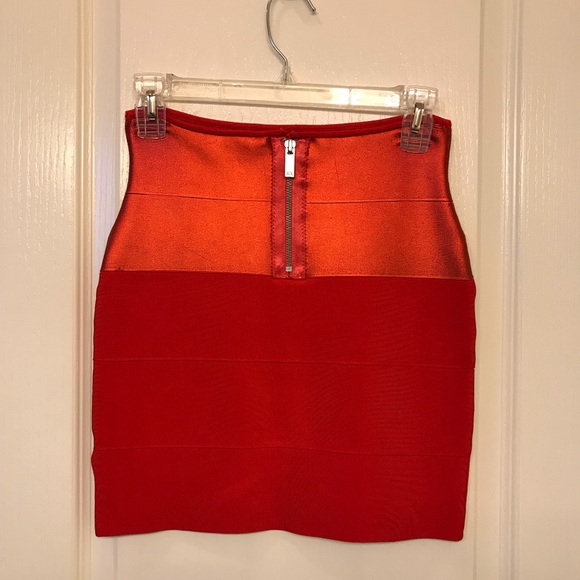 A/X Armani Exchange Dresses & Skirts - Armani Exchange bright red skirt